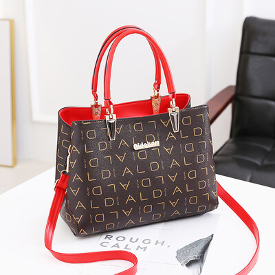 

2019 handbags new European&American fashion handbags elegant large capacity big bag shoulder Messenger bag