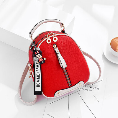 

Summer young womens bag spring style fashion foreign air double shoulder backbag single shoulder oblique satchel bag