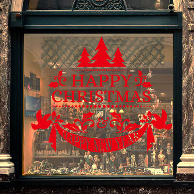 

Tailored Vinyl Removable Wall Sticker Merry Christmas Decals For Christmas Wall Decal