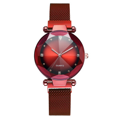 

Korean fashion network red magnet stone ladies watch micro-business explosions lazy Milan fashion watch