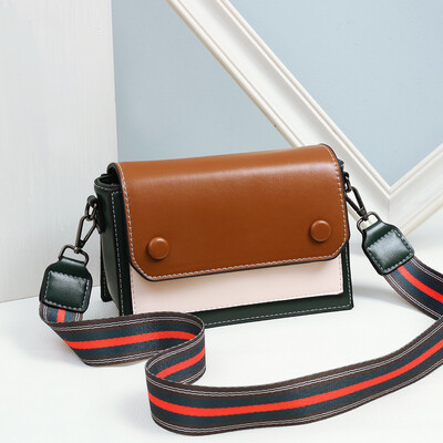 

Spring&summer womens bag new Chaohan version 100 lap shoulder oblique bag fashion small square bag simple