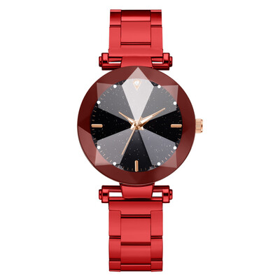 

Steel belt watch luminous quartz watch Korean fashion casual student wrist watch female watch
