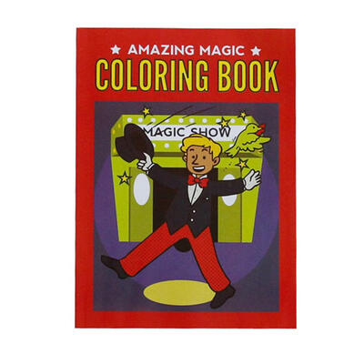 

Cartoon Magic Coloring Book Close-Up Magic Prop Kids Education Toy Gifts
