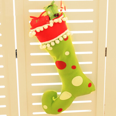 

〖Follure〗Christmas Socks Gift Hotel Family Decorative Wall Hanging Lovely Atmosphere