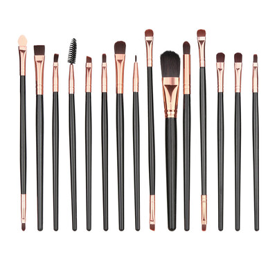 

Toponeto New 15 pcs Makeup Brush Set tools Make-up Toiletry Kit Make Up Brush Set