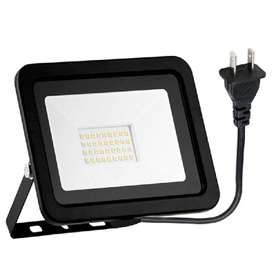 

AC 180-265V 30W 32LEDs Flood Light Thin Spot Lamp Landscape Floodlight IP65 Water Resistant Bright Outdoor Secure Lights for Garag
