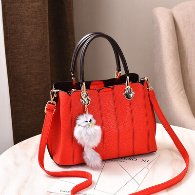 

2018 new European&American big bag shoulder bag handbag diagonal bag fashion casual handbag