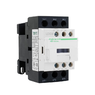 

AC Connector Electric 220V 5060Hz Poles Coil AC Modular Contactor LC1-D High Sensitivity Strong Conductivity