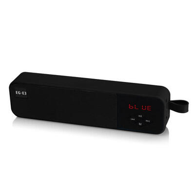 

Portable Wireless Bluetooth Outdoor Mini Full-Range Speakers Support U Disk 35mm Audio FM With LED Clock Display