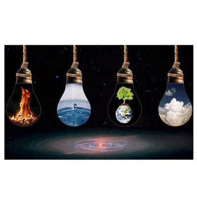 

5D DIY Full Drill Diamond Painting Novelty Bulbs World Cross Stitch Kits