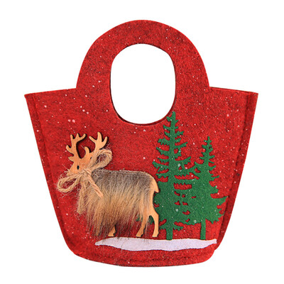 

Tailored Christmas Snowflake Non-woven Candy Tote