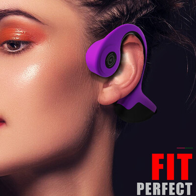 

SWear Z8 Bone Conduction Headphones Wireless Bluetooth 50 Earphone Outdoor Sports Headset Stereo AK1050D Hands-free with Microph
