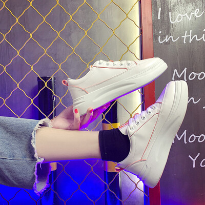 

Small white shoes 2019 summer new Korean version of female Joker student ins tide sneakers casual thick-soled womens shoes