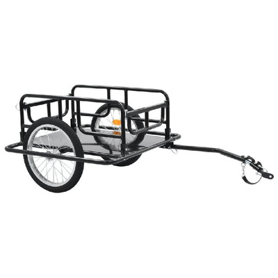 

Bike Cargo Trailer 512"x287"x197" Steel Black