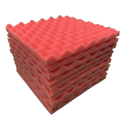 

〖Follure〗10Pcs Acoustic Foam Panel Sound Stop Absorption Sponge Studio KTV Soundproof