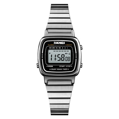 

SKMEI Women Waterproof Countdown LED Digital Lady Dress Alarm Wrist Watch