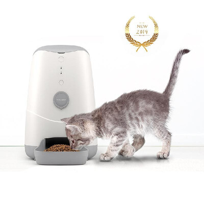 

PETONEER Dog Food Dispenser Automatic Pet Feeder 37L Smart Pet Feeder WiFi APP Control