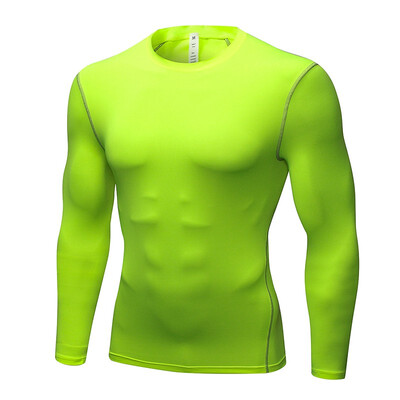 

YUERLIAN Sports Fitness Long Sleeve Quick Dry T-Shirt 1019 7029