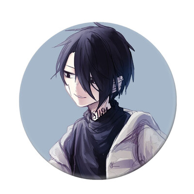 

CAR-TOBBY Anime The Promised Neverland Badge Yakusoku No Neverland Badge Bag Tie Badge Brooch Pin Pendant Accessories Cosplay