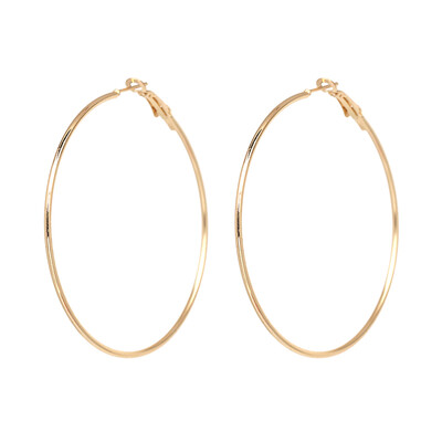 

Trendy Top Seller Brand Designer cimple big round hoop Earrings Factory Wholesale hoop earring Jewelry Accessories