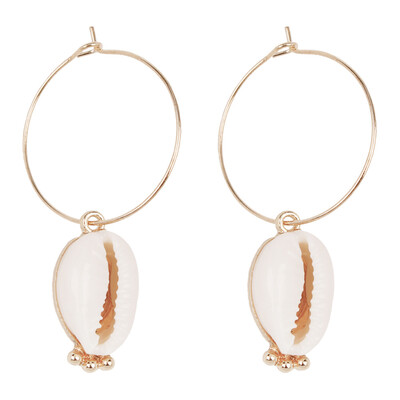 

Tiny Initial Cute 2019 Summer Beads starfish conch Shell Necklaces & Pendant Charm For Women Gold Jewelry with chain