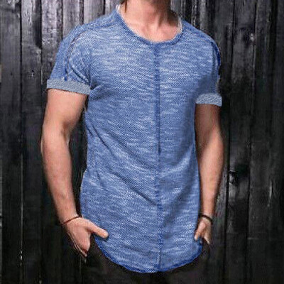 

Toponeto Mens Summer Retro Striped Pattern Casual Fashion Lapel Short Sleeve Shirt