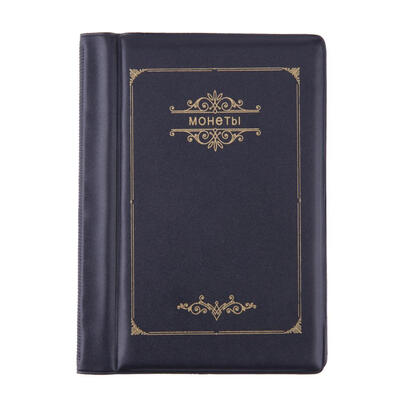 

Russian Coin Album 10 Pages 120 Pockets Coin Collection Book Coin Holder