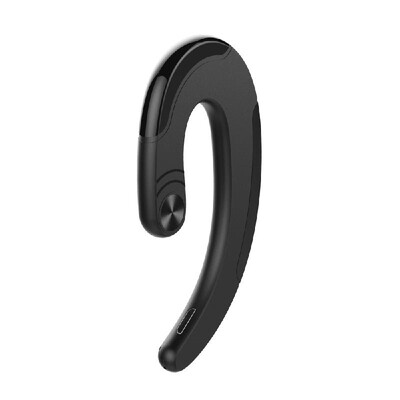 

BT Wireless Headphones with Microphone Bone Conduction Ear-hook Painless Hanging Headset Stereo Music Hands-free Calls Noise Cance