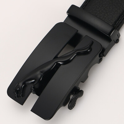 

Microfiber edging belt automatic buckle belt belt logo custom processing production