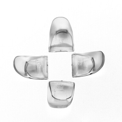 

4pcs L2 R2 Trigger Extenders for PS4 Controller Game Accessory Buttons Kit