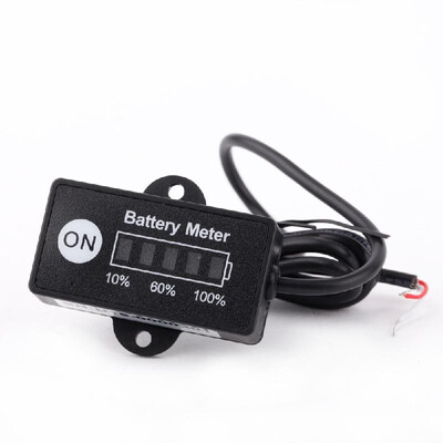 

12V 24V LED Battery Indicator Level Meter Gauge for Lead-acid Battery