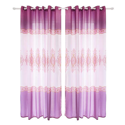 

European Royal Semi-Blackout Curtains Home Living Room Windows Decor Drapes