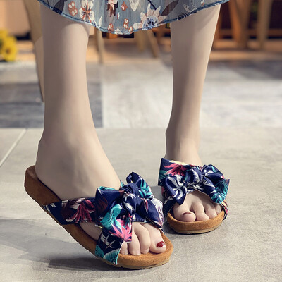 

Rose Womens Slippers Bohemia Shoes Open-Toed Flats Fashion Roman Sandals Beach Shoes