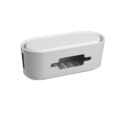 

Toponeto Large Office Desk Bedroom Finishing Management Line Plug Wire Storage Box