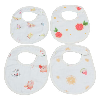 

CHILDS GANG baby bib saliva towel wipes cotton gauze 4350