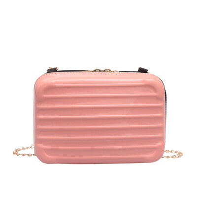 

Tailored Women Fashion Leisure Mini Chain Suitcase single-shoulder Bag Messenger Bags