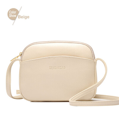 

Beibaobao 2019 Hot Crossbody Bags For Women Casual Mini Candy Color Messenger Bag For Girls Flap Pu Leather Shoulder Bags