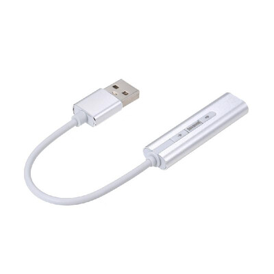 

USB External Sound Card Hi-Fi Magic Voice 71 CH Audio Card Adapter USB to Jack 35mm Earphone Microphone Speaker for Laptop PCSl