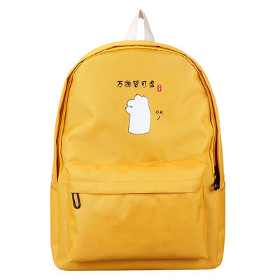 

Claw Printing Travel Backpacks Women Knapsack Oxford Cloth School Bags