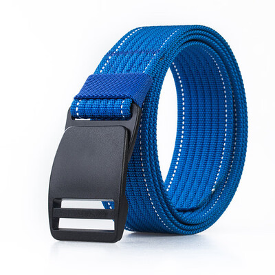 

New Unisex belt Solid Color Nylon Automatic Buckle Women belt Wear Resistant Casual Cowboy pants Wild Men belt