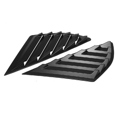 

Rear Window Louvers Car Rear Window Blinds Side Tuyere Louvers Vent for New Mondeo 2013-2018 Black