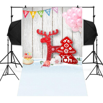 

Gobestart Christmas Backdrops Snowman Vinyl 3x5FT Lantern Background Photography Studio