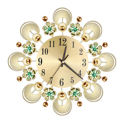 

Creative Decorative Clock Metal Iron Art Wall Clock for Housewarming Gift