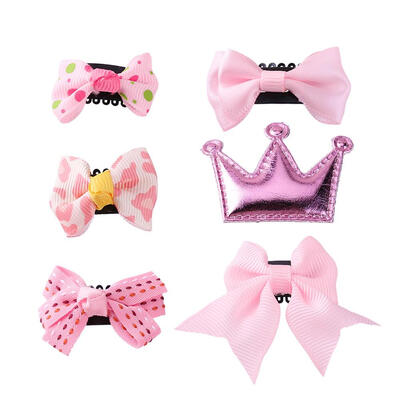 

6pcsSet Kids Girls Cute Bowknot Barrettes Princess Party Hair Clip Hairpin