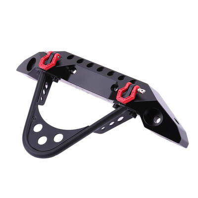 

Metal Black Front Bumper with Light for 110 RC Crawler Car Traxxas TRX-4 A