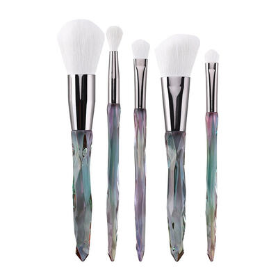 

5pcsSet Pro 3D Diamond Handle Makeup Brushes Powder Eye Shadow Beauty Pens