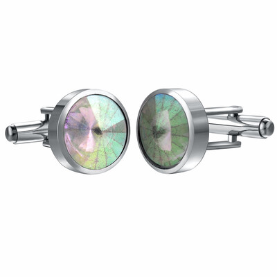 

Yoursfs Round Mens Cufflinks&Studs Set for Tuxedo Dress Shirt - Wedding Business Party Accessories-