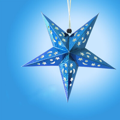 

〖Follure〗Romantic Xmas String Hanging Charm Star Party Decoration Christmas Tree Ornament