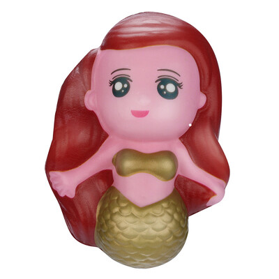 

Gotoamei Squishies Toy Kawaii Mermaid Slow Rising Cream Scented Stress Relief Toys Gifts