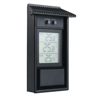 

Outdoor Window Temperature Thermometer Wall Mounted Digital Display Waterproof